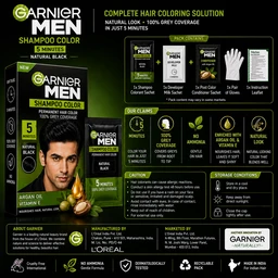 Garnier Men Shampoo Color