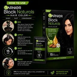 Garnier Black Naturals Hair Color - 40 g