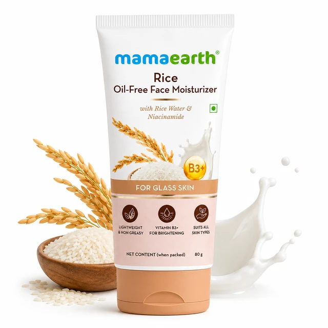 Mamaearth Rice Oil-Free Face Moisturizer