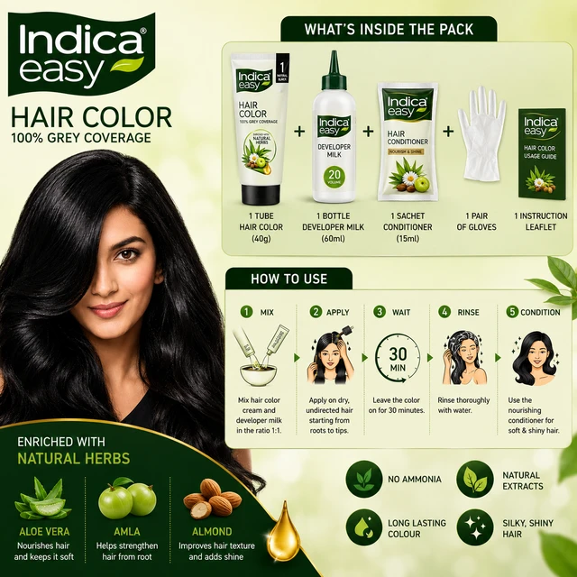 Indica Easy Hair Color