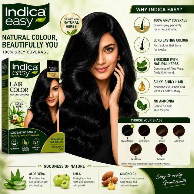 Indica Easy Hair Color
