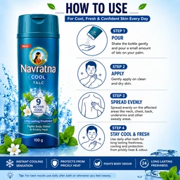 Navratna Cool Talc - 100 g