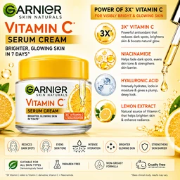Garnier Vitamin C Serum Cream