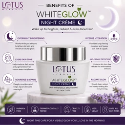Lotus Herbals WhiteGlow Night Cream