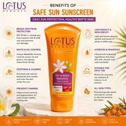 Lotus Safe Sun Sunscreen