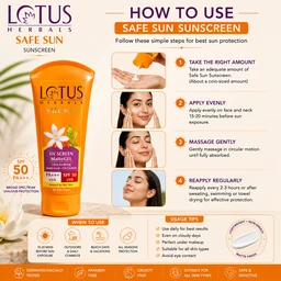 Lotus Safe Sun Sunscreen