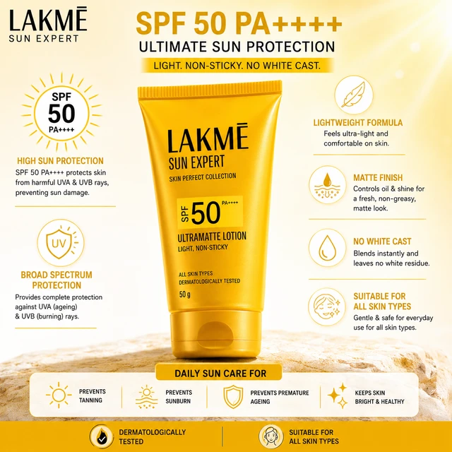 Lakme Sun Expert SPF 50 - 50 g
