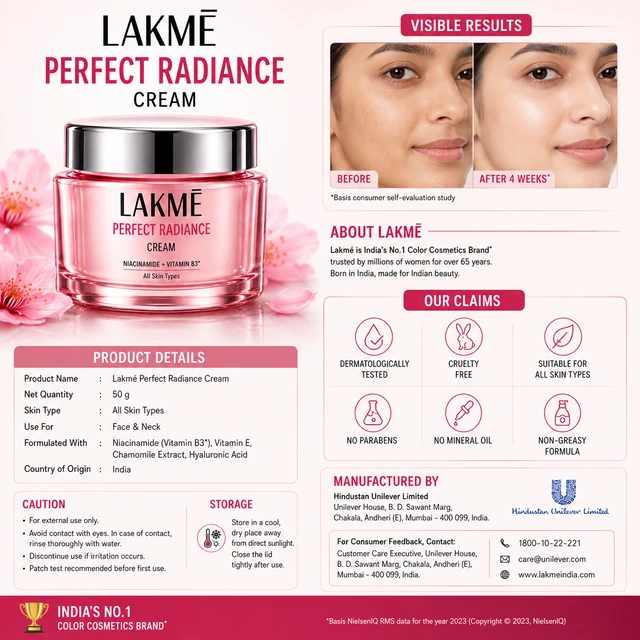 Lakmé Perfect Radiance Cream