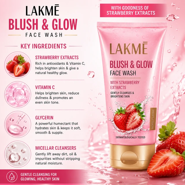 Lakmé Blush & Glow Face Wash