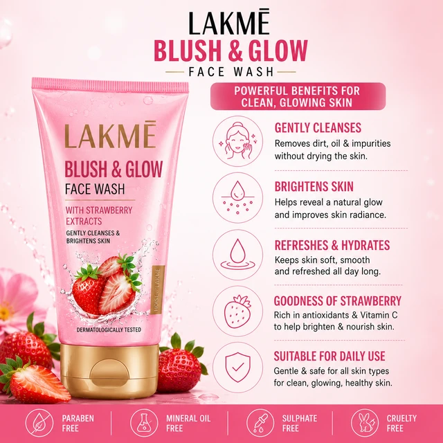 Lakmé Blush & Glow Face Wash