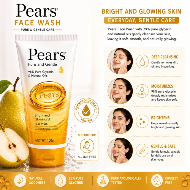 Pears Face Wash - 100 g