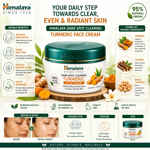 Himalaya Dark Spot Clearing Turmeric Face Cream