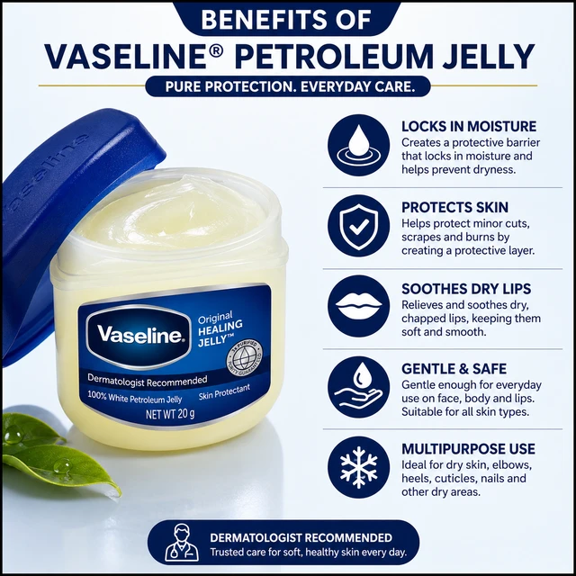 Vaseline Petroleum Jelly - 20 G
