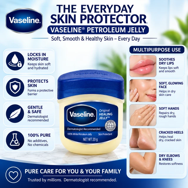 Vaseline Petroleum Jelly - 20 G