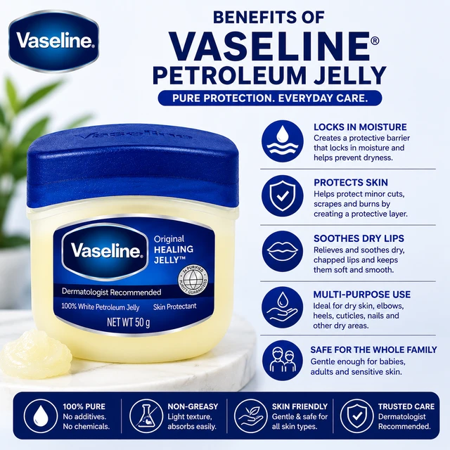 Vaseline Petroleum Jelly - 50 G