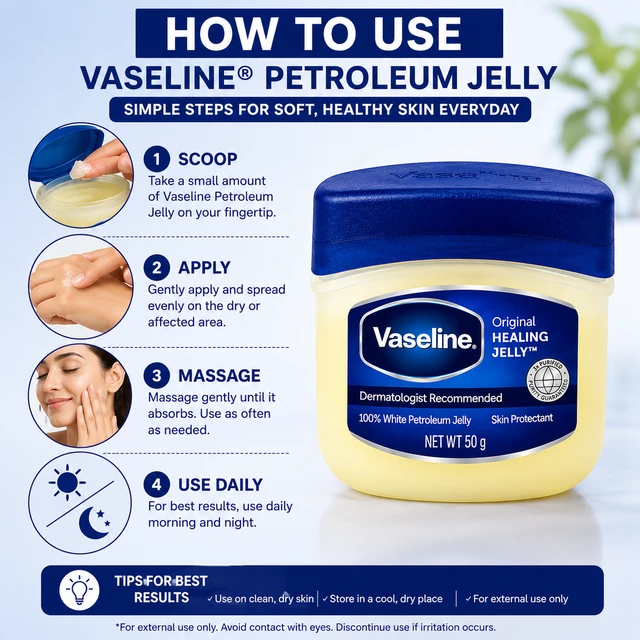 Vaseline Petroleum Jelly - 50 G