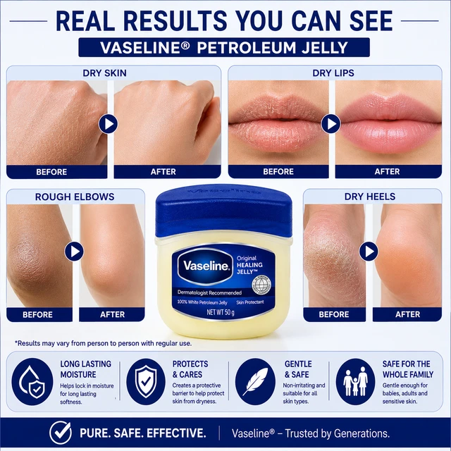 Vaseline Petroleum Jelly - 50 G