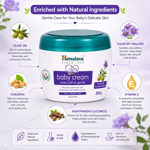 Himalaya Baby Cream - 200 g