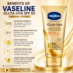 Vaseline Gluta-Hya SPF 50 Serum Lotion - 200 ML