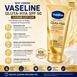 Vaseline Gluta-Hya SPF 50 Serum Lotion - 200 ML
