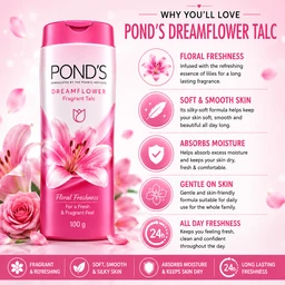 POND’S Dreamflower Talc - 100 g