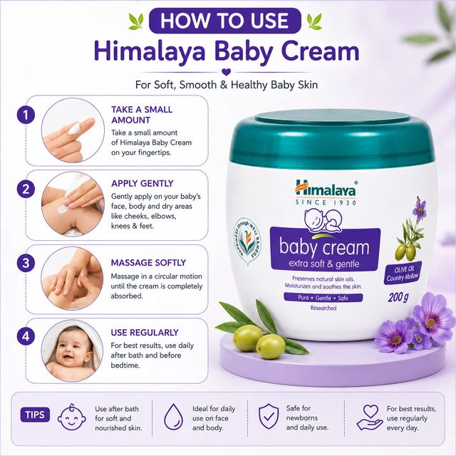 Himalaya Baby Cream - 200 g