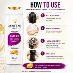Pantene Advanced Hairfall Solution Shampoo - 180 mL