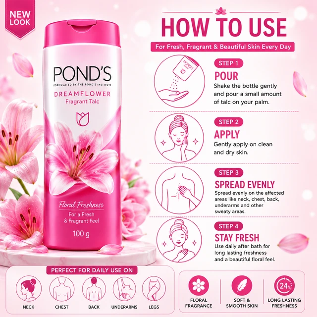 POND’S Dreamflower Talc - 100 g