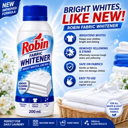 Robin Fabric Whitener - 200 mL