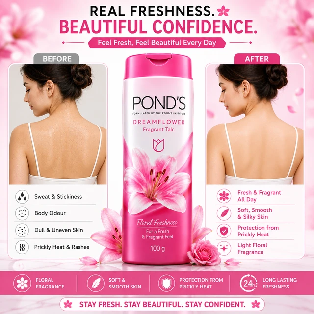 POND’S Dreamflower Talc - 100 g