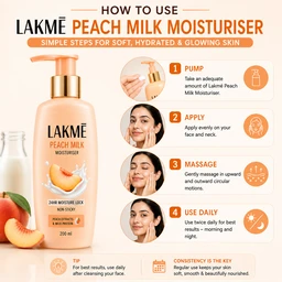 Lakmé Peach Milk Moisturizer - 200 ML