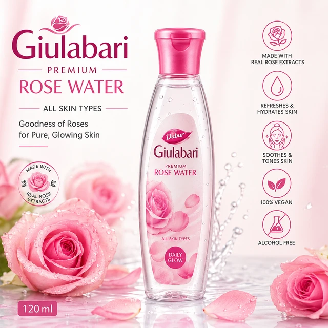 Gulabari Rose Water - 120 ML