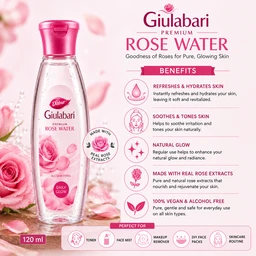 Gulabari Rose Water - 120 ML