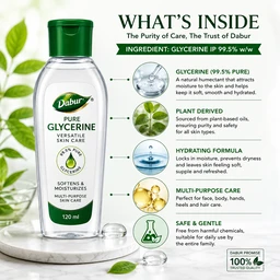 Dabur Pure Glycerine - 120 ML