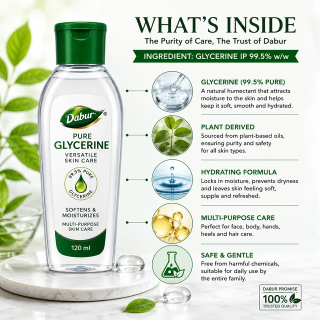 Dabur Pure Glycerine - 120 ML