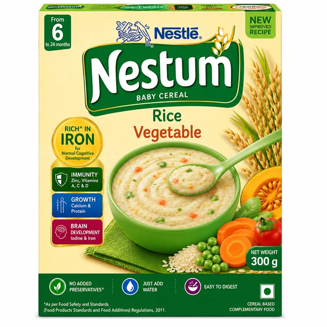 Nestle Nestum Rice vegetable - 300 g