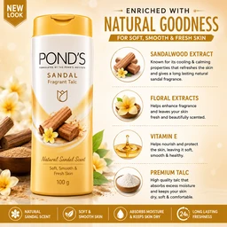 POND’S Sandal Talc - 100 g