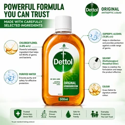Dettol Original Liquid - 500 mL