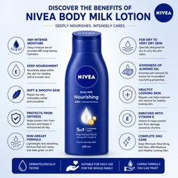 Nivea Body Milk Lotion - 200 ML