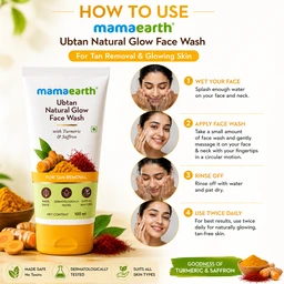 Mamaearth Ubtan Natural Glow Face Wash - 100 ML