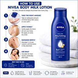 Nivea Body Milk Lotion - 200 ML