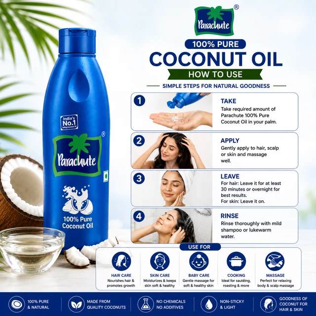 Parachute Coconut Oil