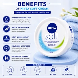 Nivea Soft Cream - 100 ML