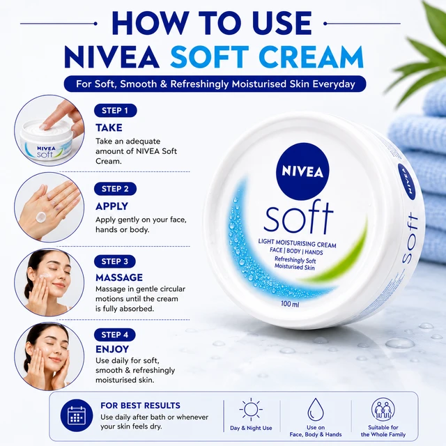 Nivea Soft Cream - 100 ML