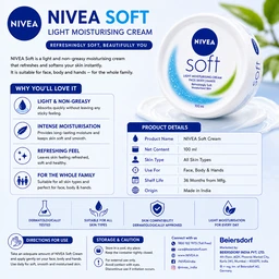 Nivea Soft Cream - 100 ML