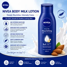Nivea Body Milk Lotion - 200 ML