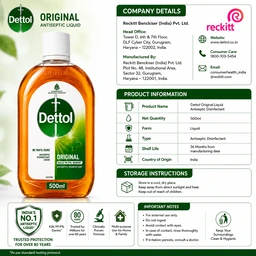 Dettol Original Liquid - 500 mL