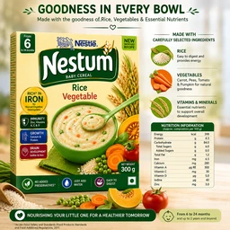 Nestle Nestum Rice vegetable - 300 g