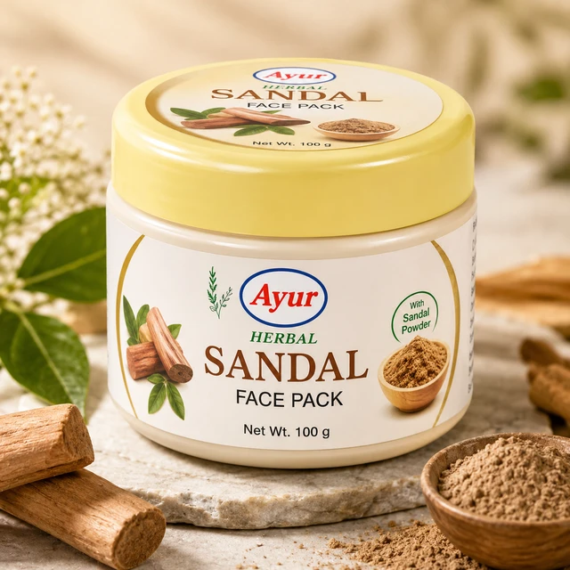 Ayur Sandal Face Pack