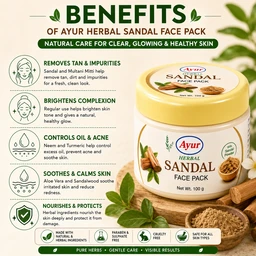 Ayur Sandal Face Pack